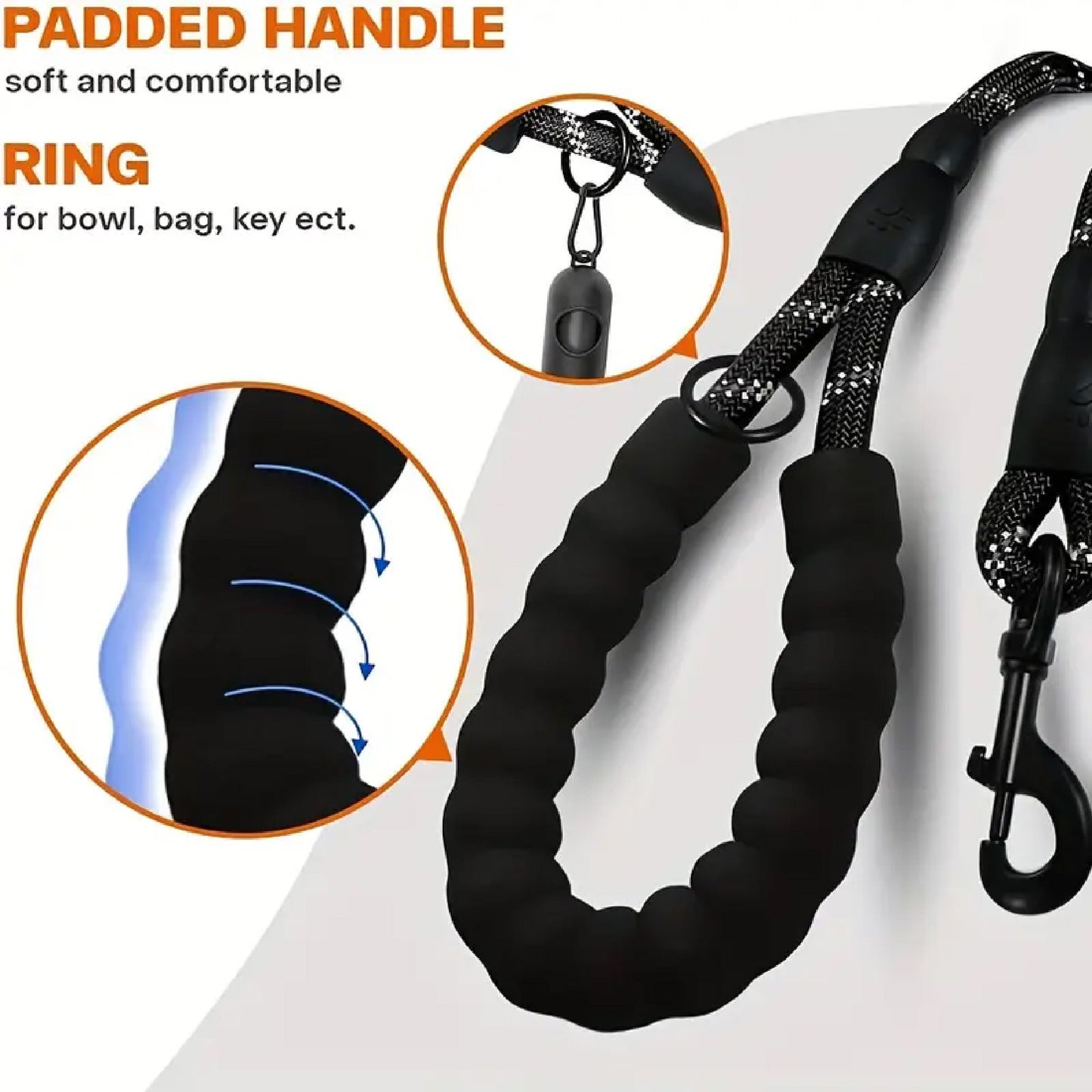 ARNES COLLAR PERROS GRANDES CON CORREA.