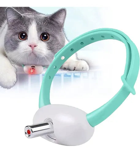 COLLAR LÁSER PARA GATO JUGUETE PARA MASCOTAS.