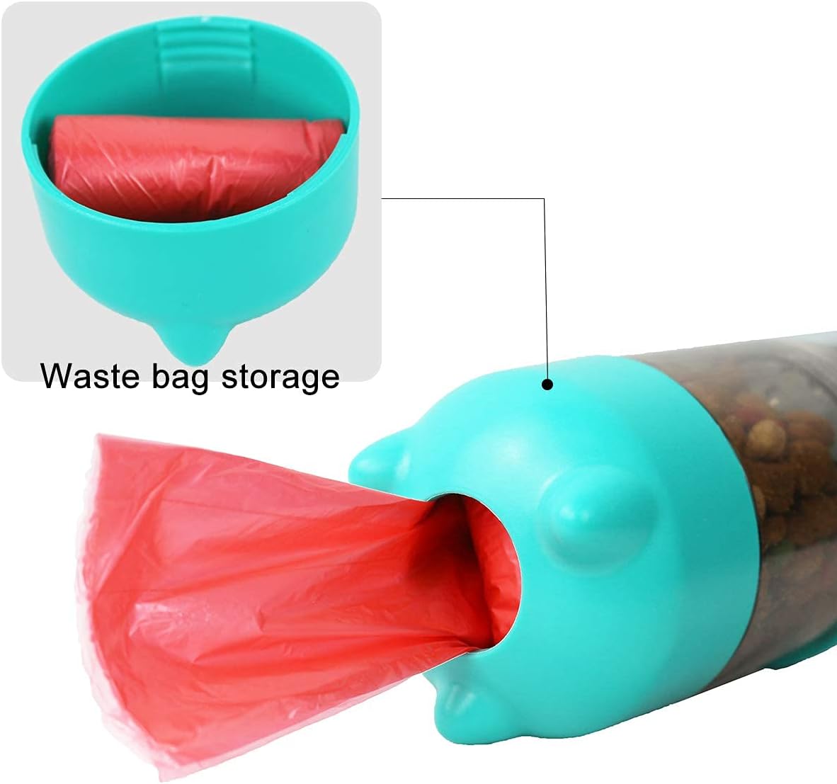 BEBEDERO MULTIFUNCIONAL 4EN1 PERRO 500ML.