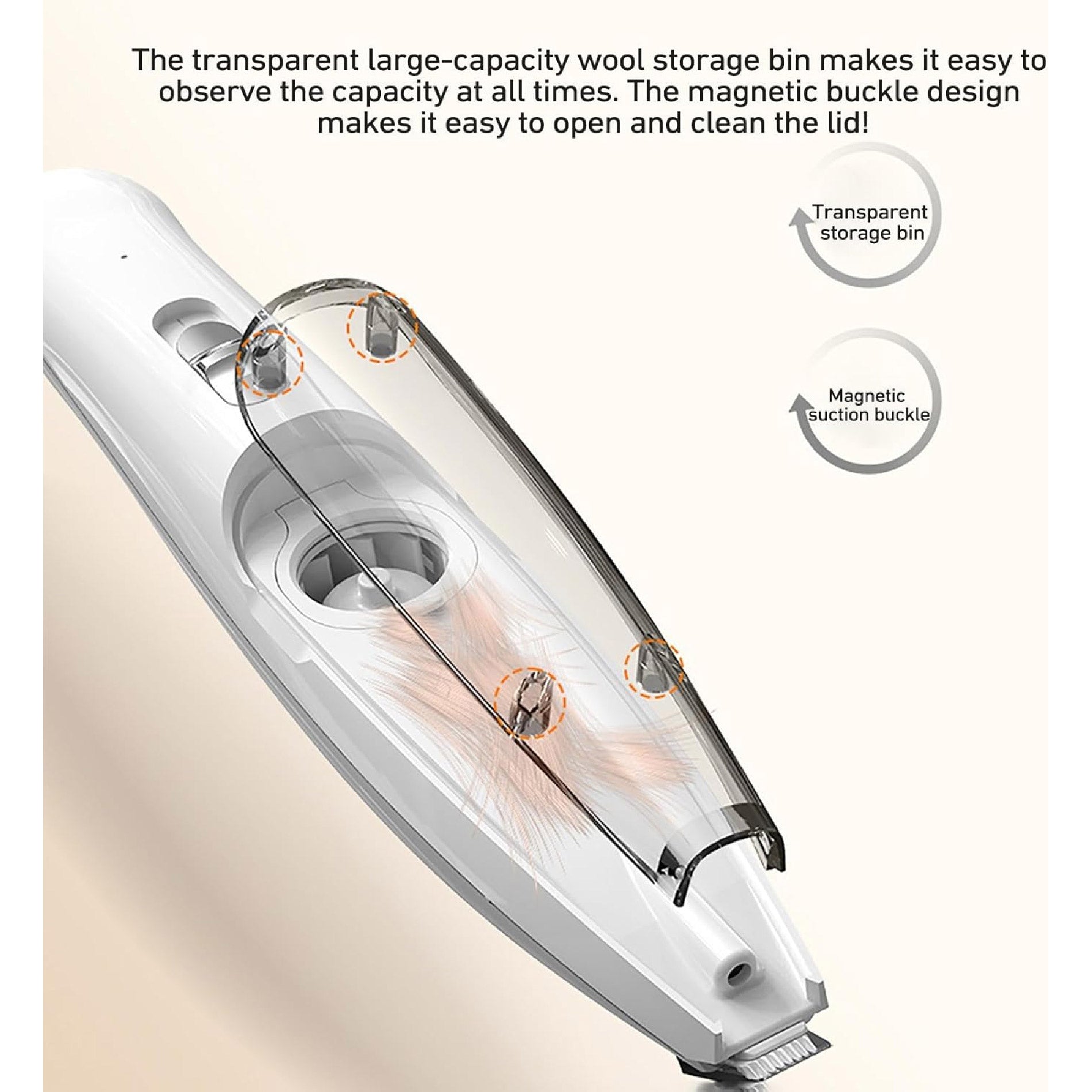 PELUQUERA PATAS MASCOTAS CON ASPIRADORA.
