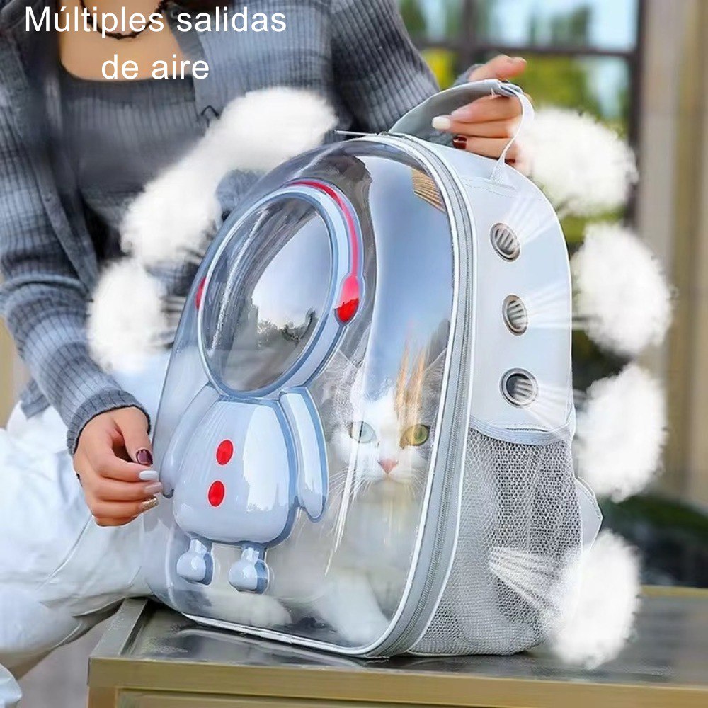 MALETA DE VIAJE TRANSPORTADORA MASCOTAS.