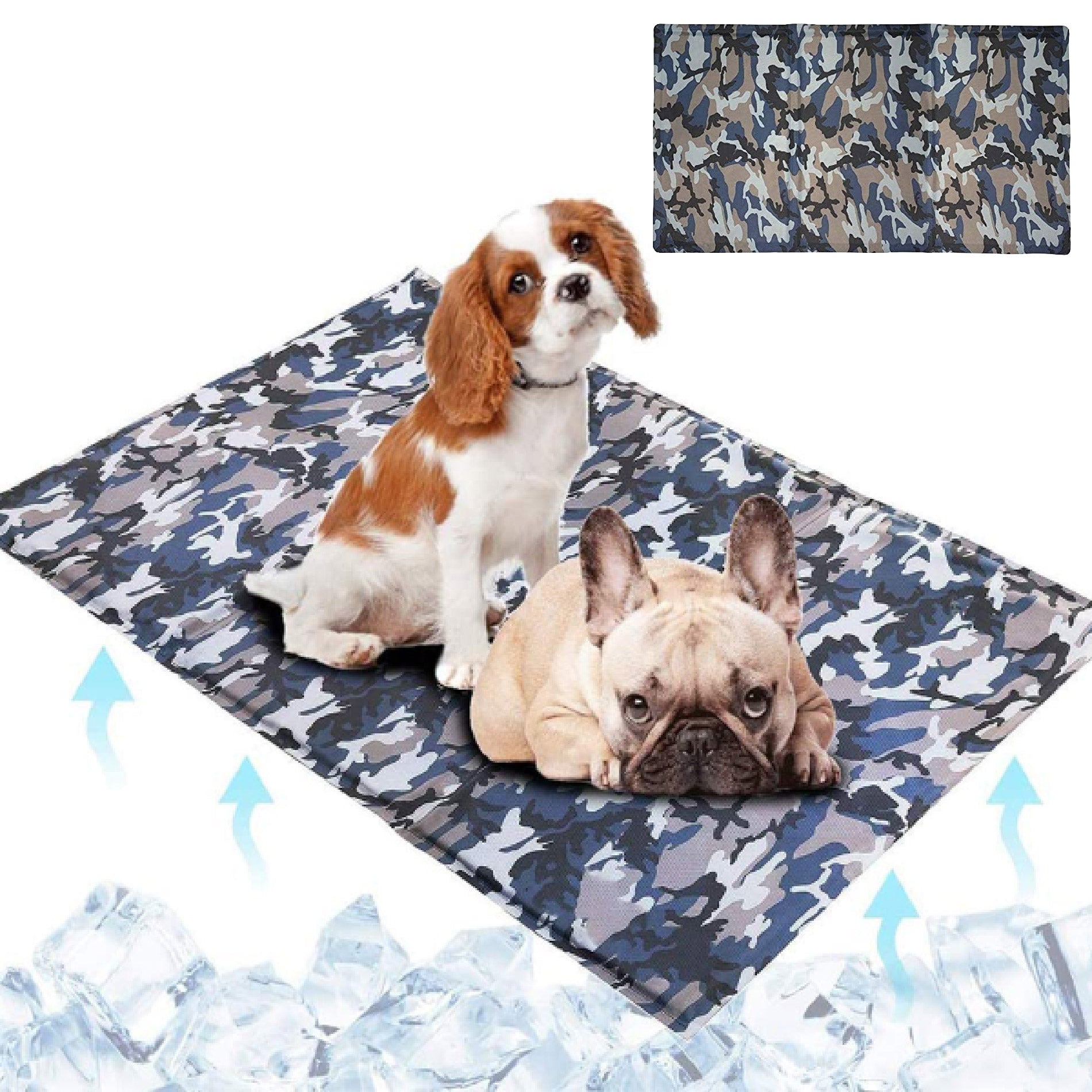 TAPETE MASCOTAS TERMICO FRIO GEL ENFRIADOR REFRESCANTE.