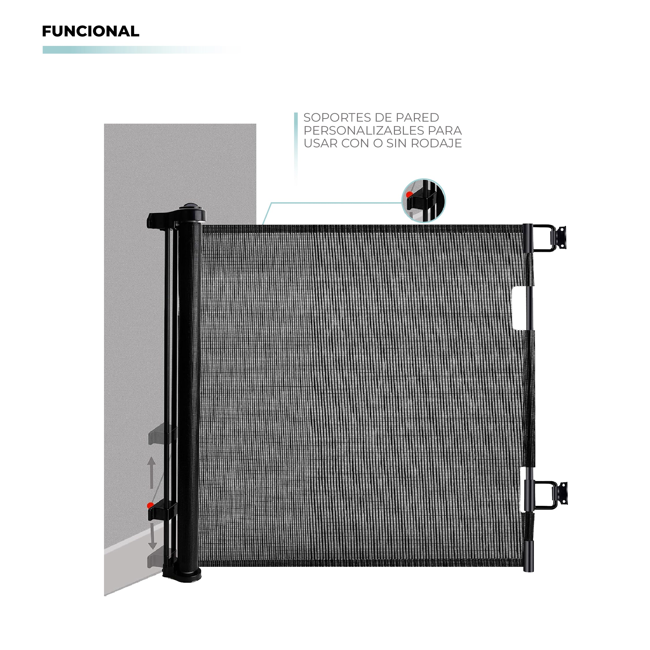 PUERTA DE SEGURIDAD MASCOTAS O BEBE