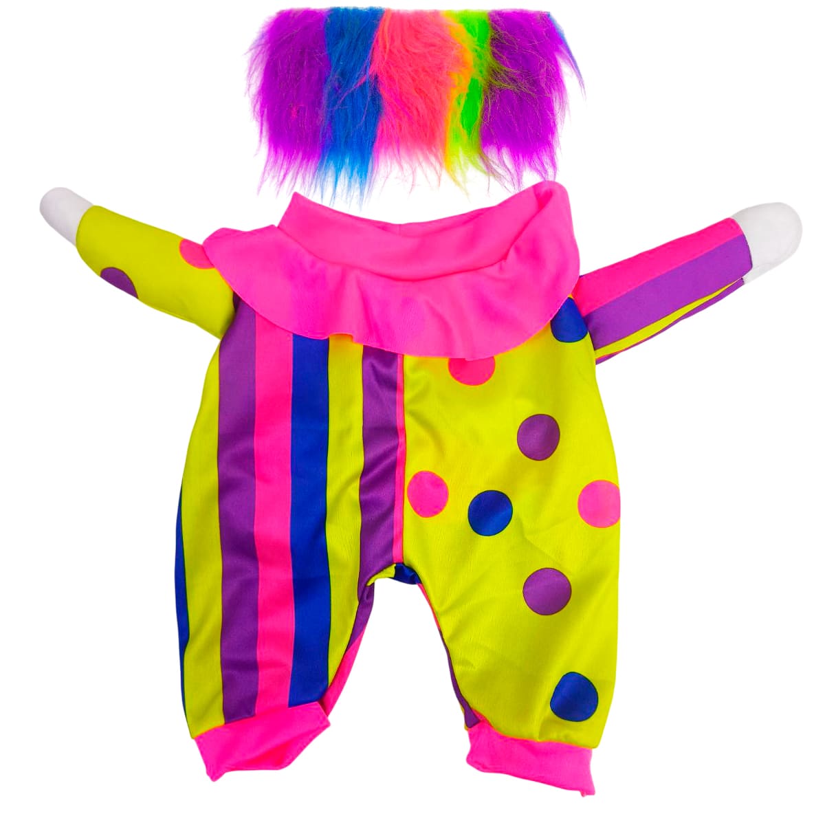 DISFRAZ PARA MASCOTAS PAYASITO.