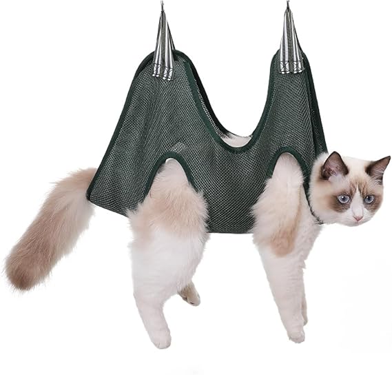 ARNÉS DE HAMACA DE ASEO PARA PERROS Y GATOS.