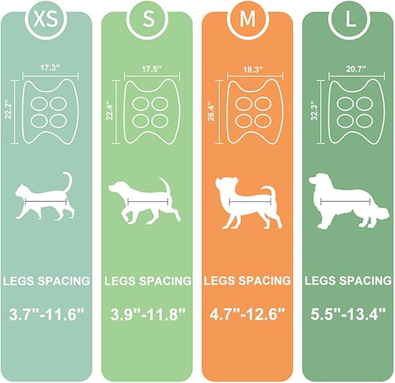 ARNÉS DE HAMACA DE ASEO PARA PERROS Y GATOS.