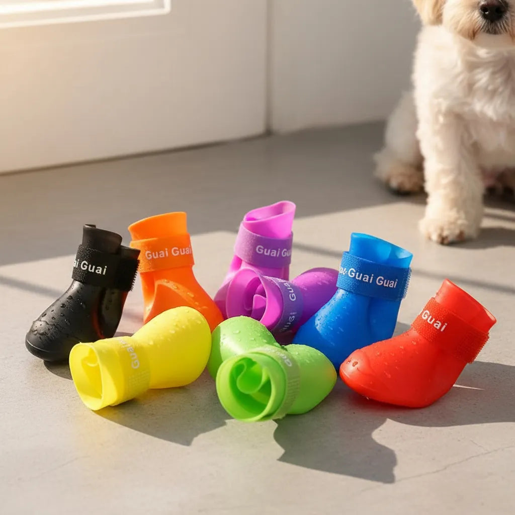 ZAPATOS ANTIDESLIZANTES PARA PERROS Y GATOS.