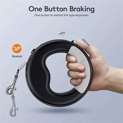 CORREA RETRÁCTIL PARA MASCOTAS.