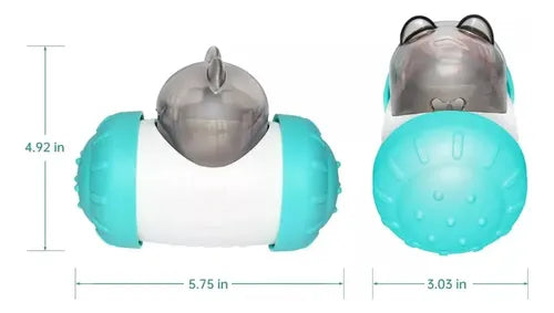 DISPENSADOR DIDÁCTICO PARA MASCOTAS JUGUETE INTERACTIVO.