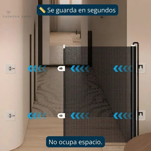 PUERTA RETRÁCTIL PARA MASCOTAS O BEBÉS.