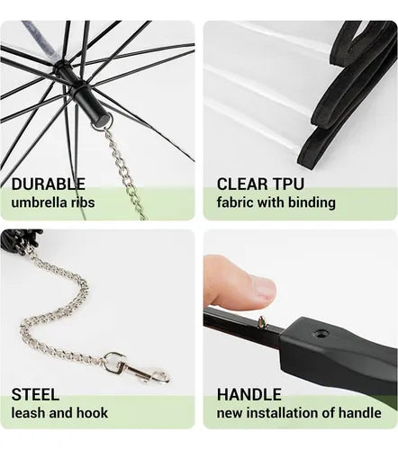 PARAGUAS PARA MASCOTAS.