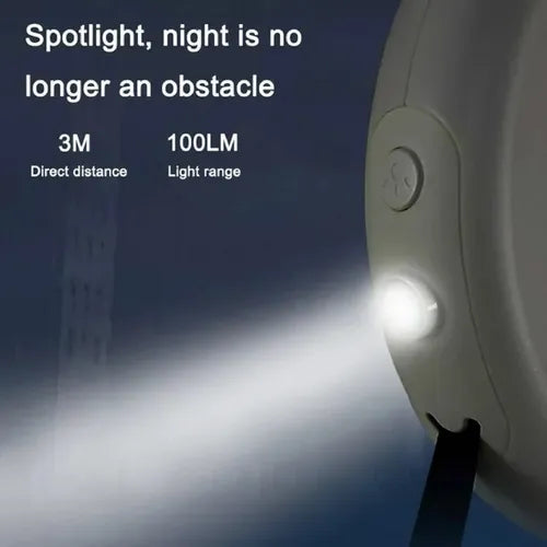 CORREA RETRÁCTIL PARA MASCOTAS.