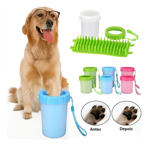 CEPILLO LAVA PATAS  PARA MASCOTAS.