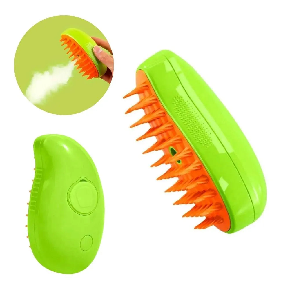 3 IN 1 DEPILACIÓN CEPILLO DE VAPOR PARA GATO/PERRO MASCOTA.